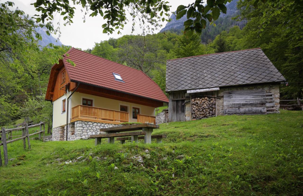 Zadnjica Holiday House Soča Exterior foto